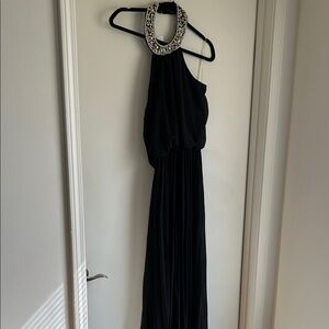 Chic Black Halter Jumpsuit